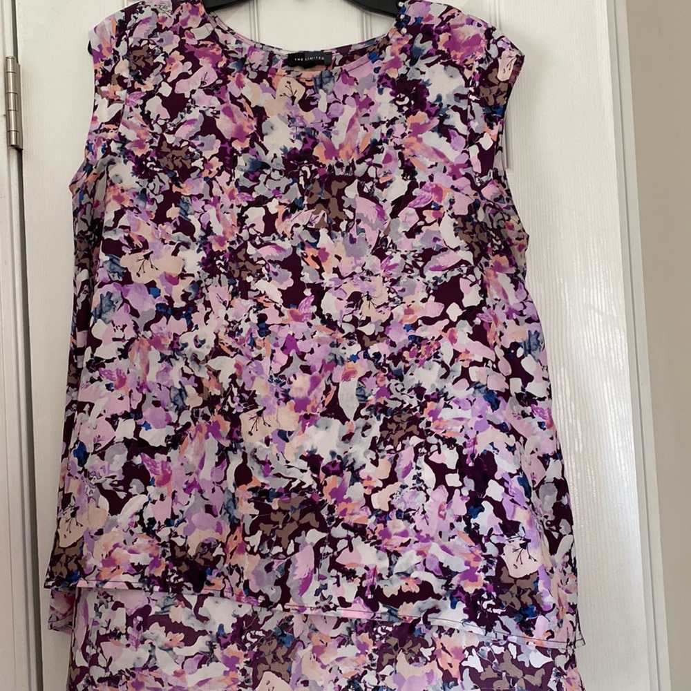 Purple Floral Limited Blouse